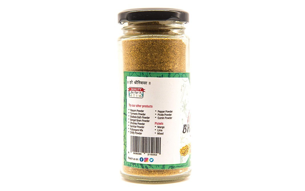 Bhavani's Coriander Powder    Glass Jar  100 grams